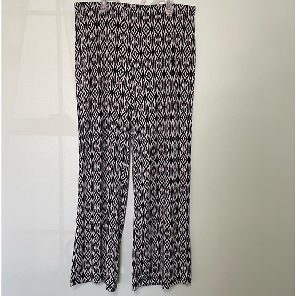 AB Studio Palazzo pants size L cute flowy pants so cute and comfortable - Picture 1 of 5